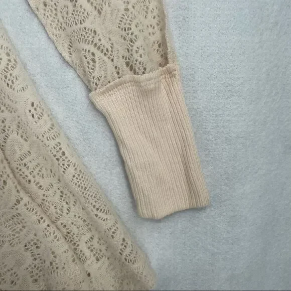 -Free People Lace Mini Dress Tunic NWT XS - Picture 3 of 7